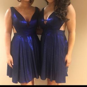 Jovani Midnight Blue Cocktail